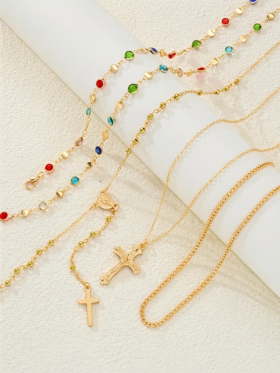 Elegant Multi-Layer Charm Necklace for Women