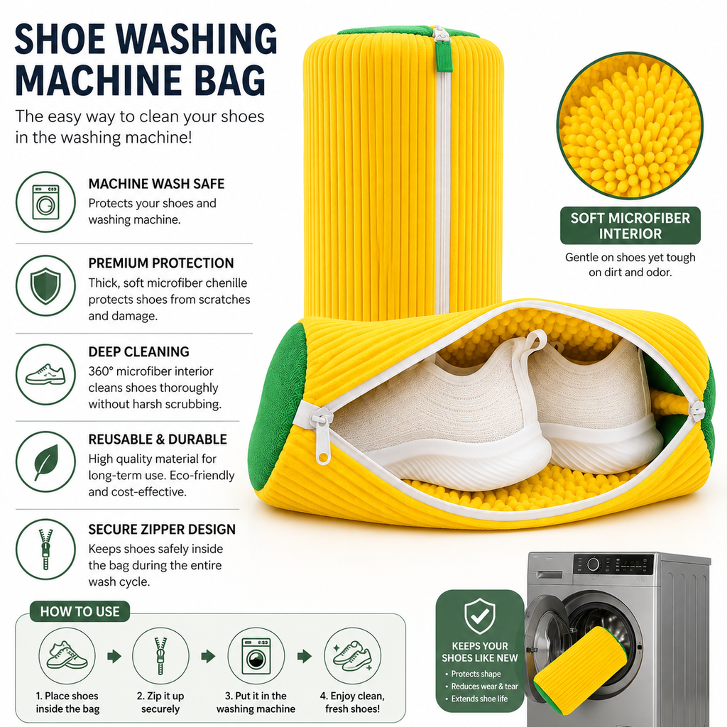 Premium Shoe Washing & Laundry Bag
