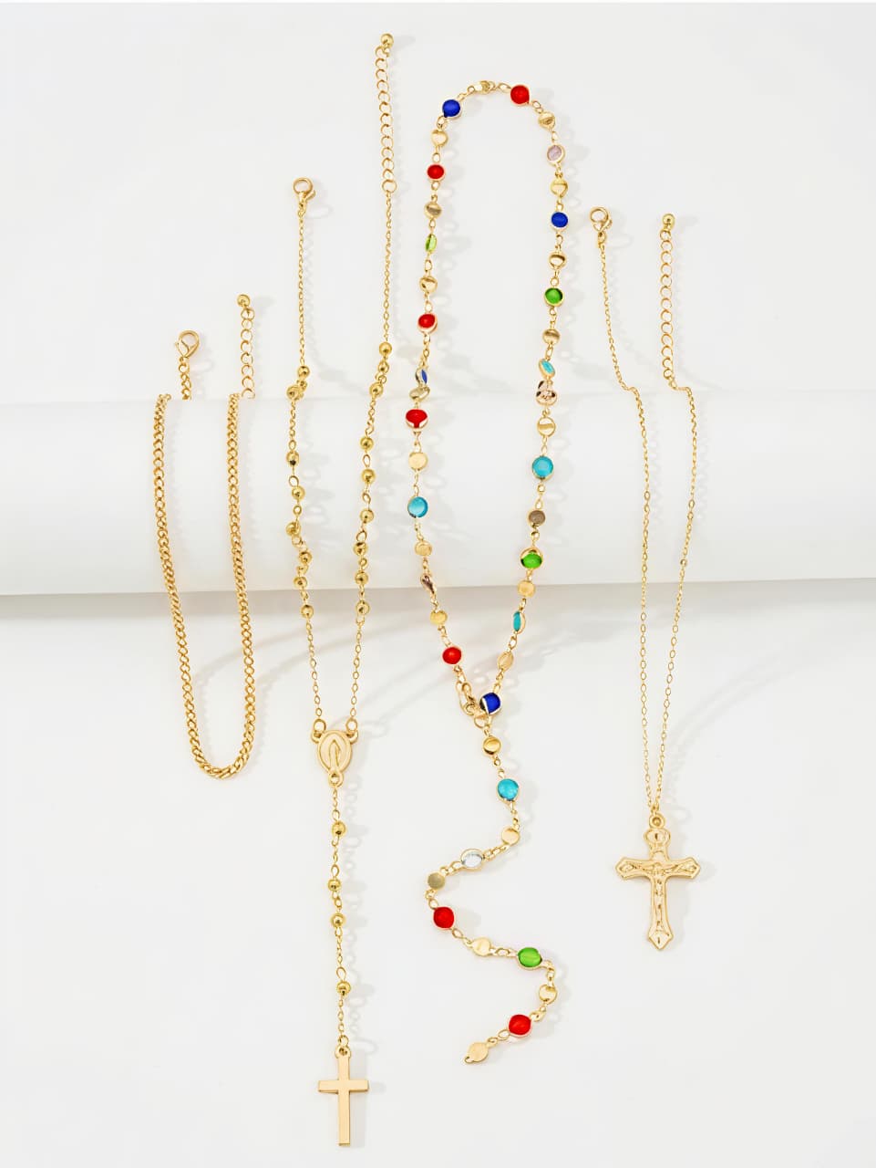 Elegant Multi-Layer Charm Necklace for Women